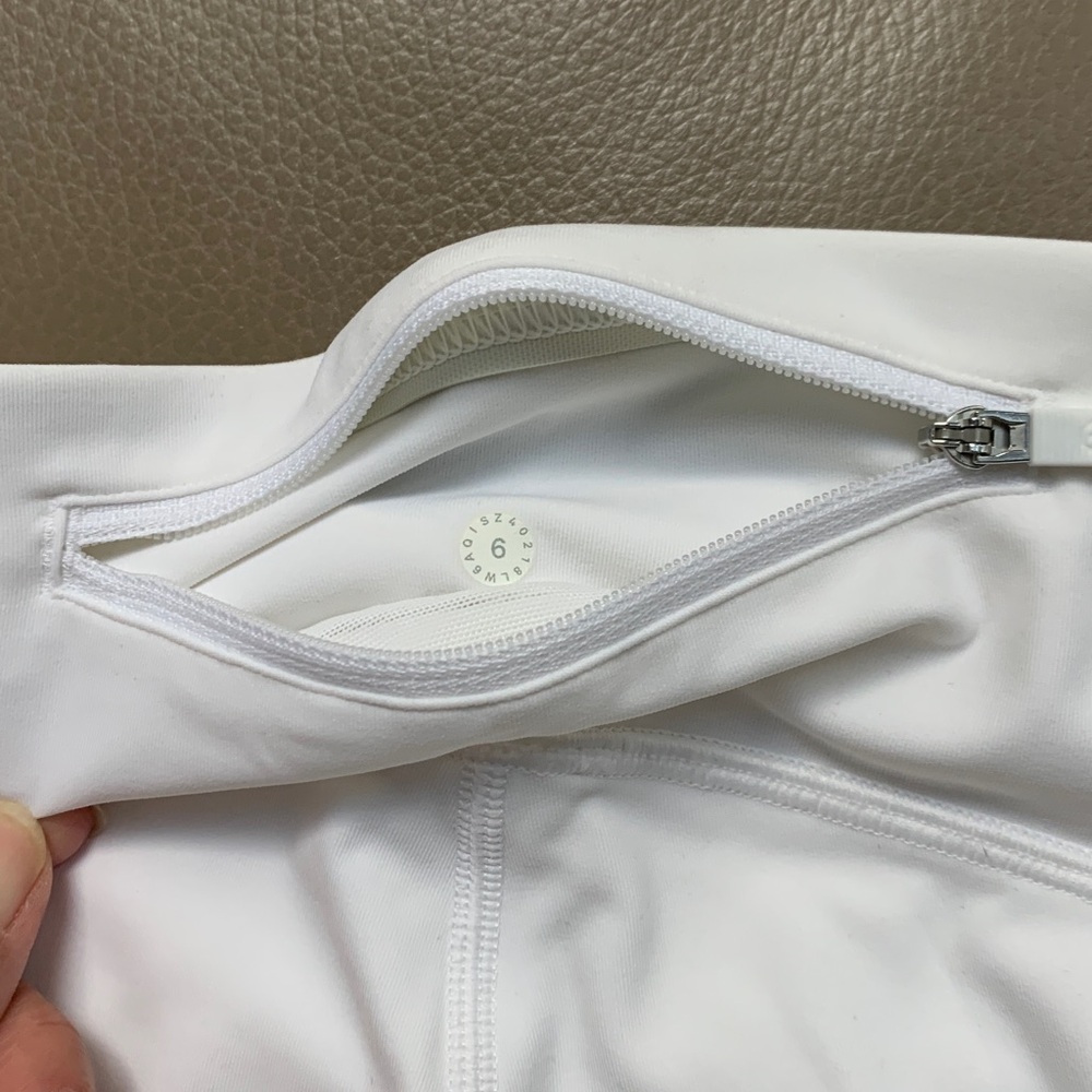 White Athletic Lululemon Leggings - Picture 4 of 4